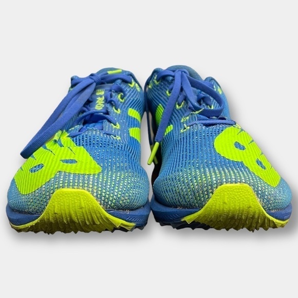 New Balance Men's Racing XC7 Cross Country Spikes Blue Neon Size 11 - Picture 2 of 9